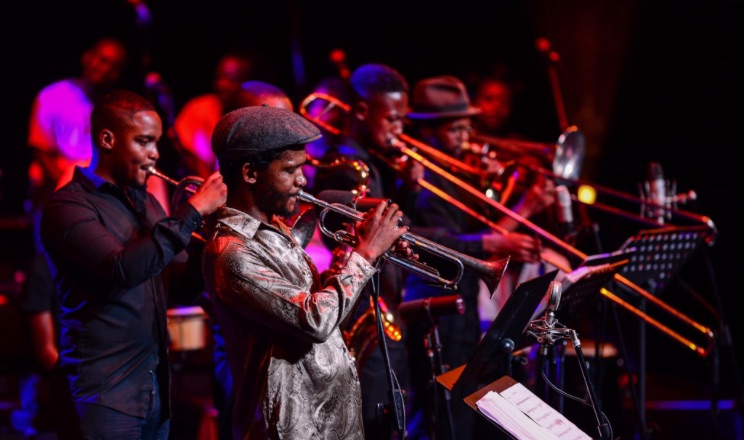 The Amandla Freedom Ensemble. Photo: Siphiwe Mhlambi