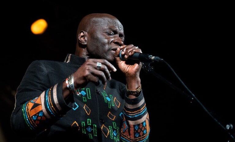 (Photo) : le chanteur sénégalais Omar Pène.