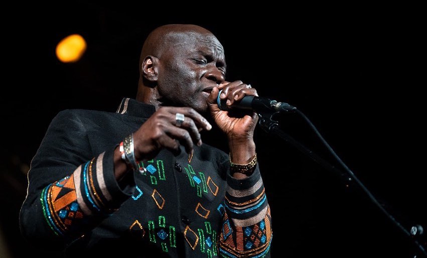 (Photo) : le chanteur sénégalais Omar Pène.
