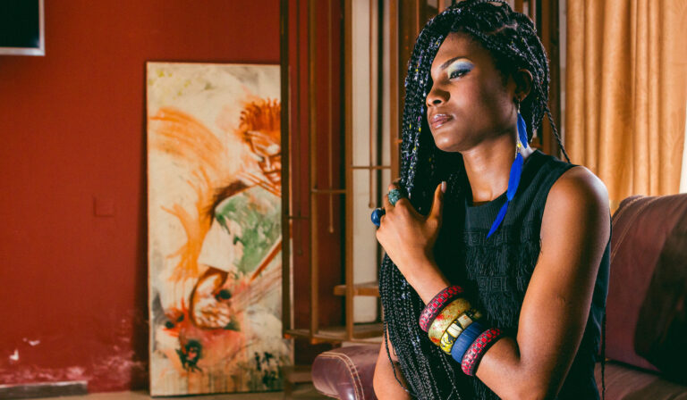 (Photo) : la chanteuse ivoirienne Shayden.