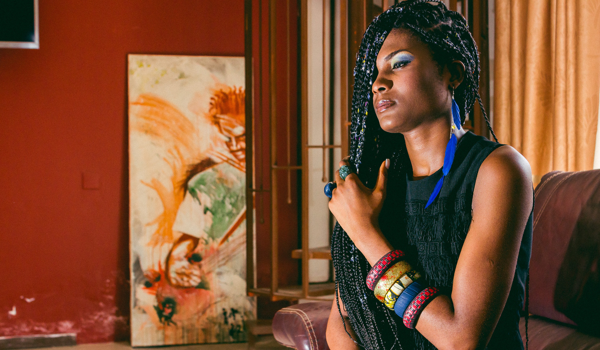 (Photo) : la chanteuse ivoirienne Shayden.