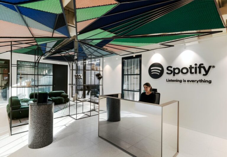 (Photo) : Siège de Spotify à Milan