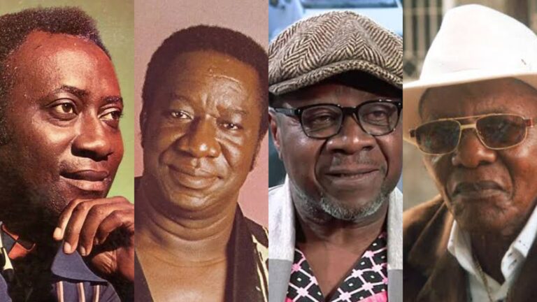 (Photo) : Grand Kallé, Rochereau Tabu Ley, Papa Wemba, Wendo Kolosoy
