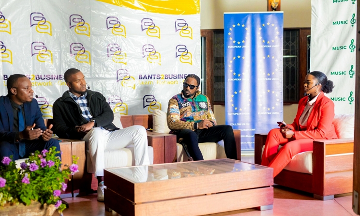 Panellists during a Bants2Business discussion in Lilongwe, Malawi. Photo: Ntha Foundation 
