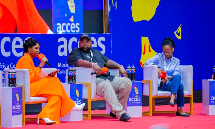 A panel discussion during the conference segment of ACCES 2022 in Dar es Salaam, Tanzania. Photo: @jozeyphotography