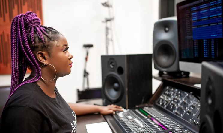 Audio Girl Foundation founder Phebean Adedamola.