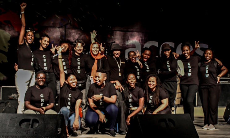Gender@Work trainees during the 2022 edition of ACCES in Dar es Salaam, Tanzania. Photo: Music In Africa