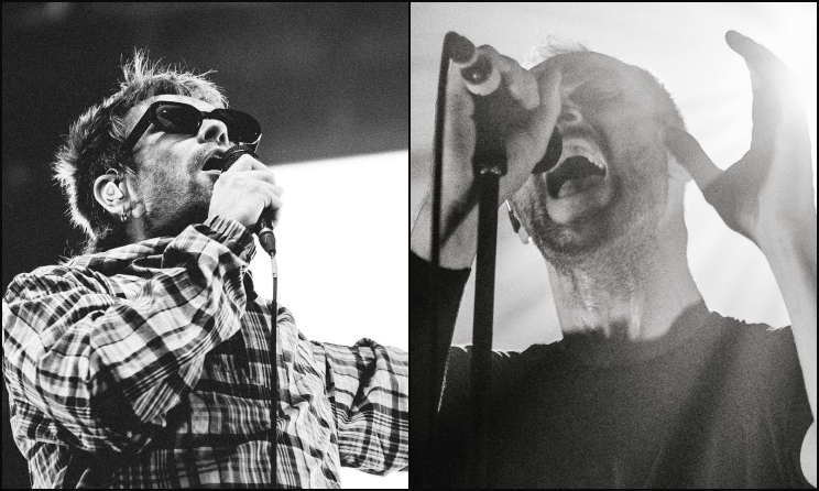 Rou Reynolds (Enter Shikari) and Loïc Rossetti (The Ocean). Photos: Facebook