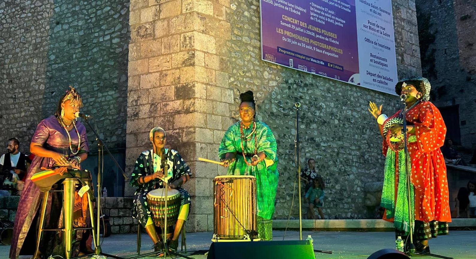 (Photo) : les WOP d'Afrique sur la scène du FIGAS 2023.