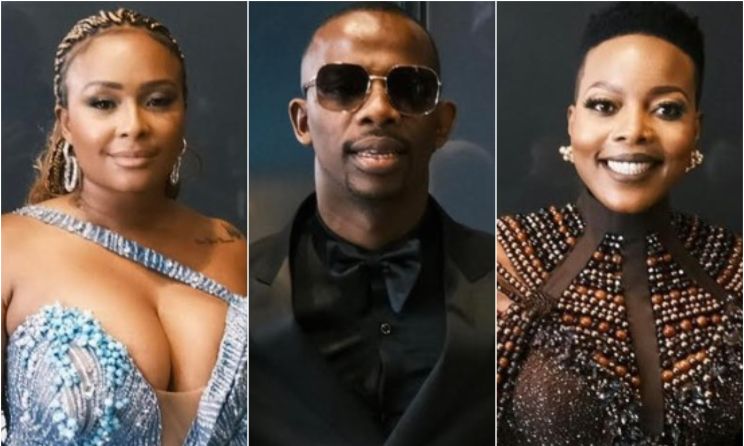 Boity Thulo, Zakes Bantwini and Nomcebo Zikode.