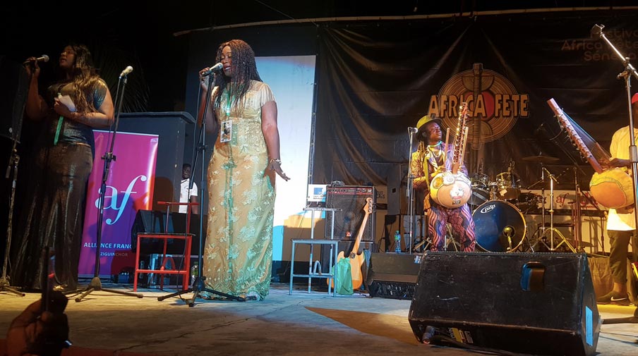 (Photo) : L'association Tringa Musiques et Développement, promotrice du Festival Africa Fête, organise une formation en administration et gestion de projets culturels à Kaffrine, au Sénégal.