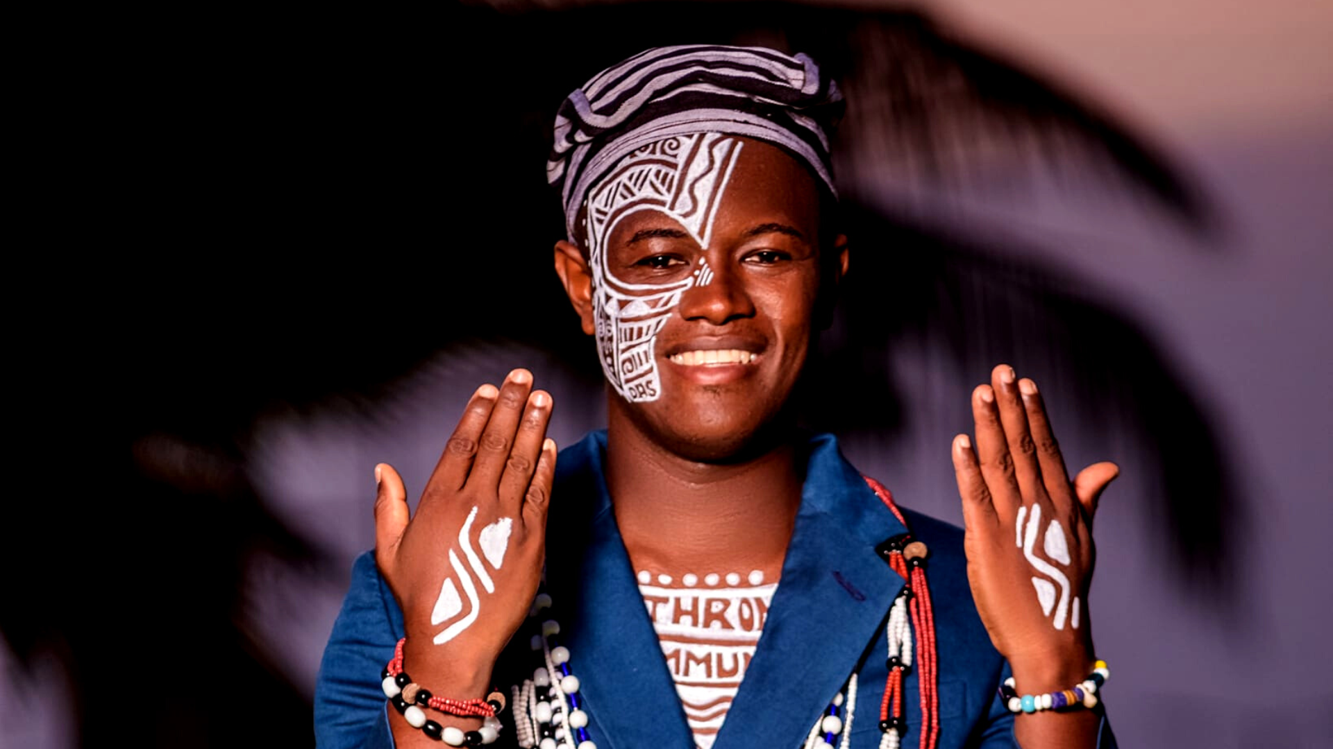 (Photo) : le slameur béninois Gopal Das