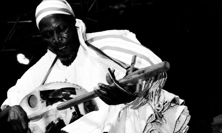 King Ayisoba performing at Chale Wote 2023. Photo: Facebook