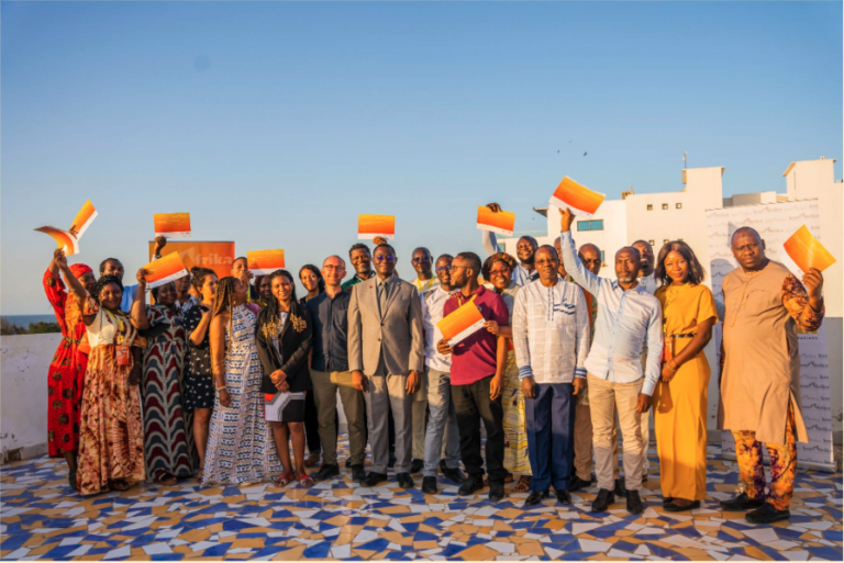 (Photo) : premier séminaire du projet KreAfrika à Dakar, en 2022