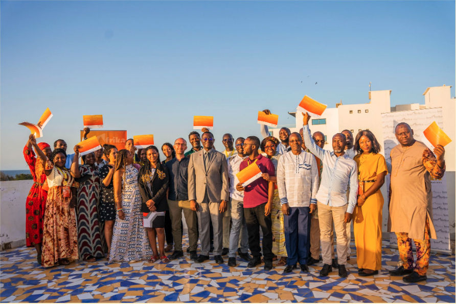 (Photo) : premier séminaire du projet KreAfrika à Dakar, en 2022