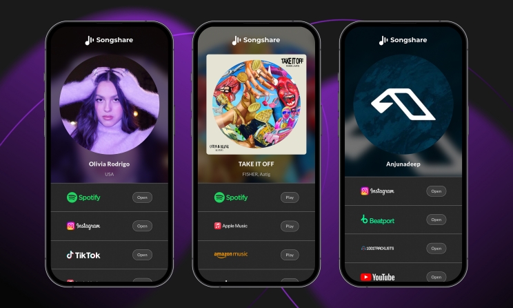 The new tool features an in-depth analytics dashboard powered by Songstats.