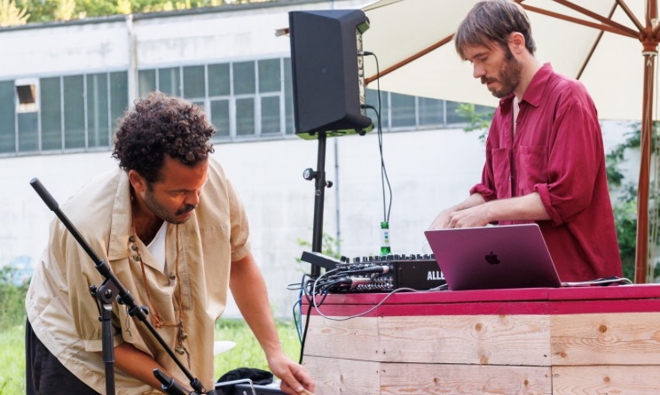The residency is offered in Eierhäuschen, a freshly renovated, historic restaurant, as a space for artistic production. Photo: Spreepark Art Space