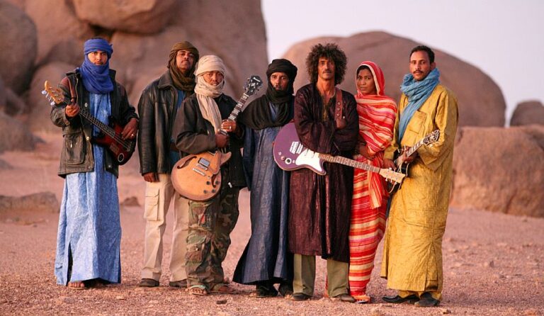 (Photo) : le groupe malien Tinariwen.