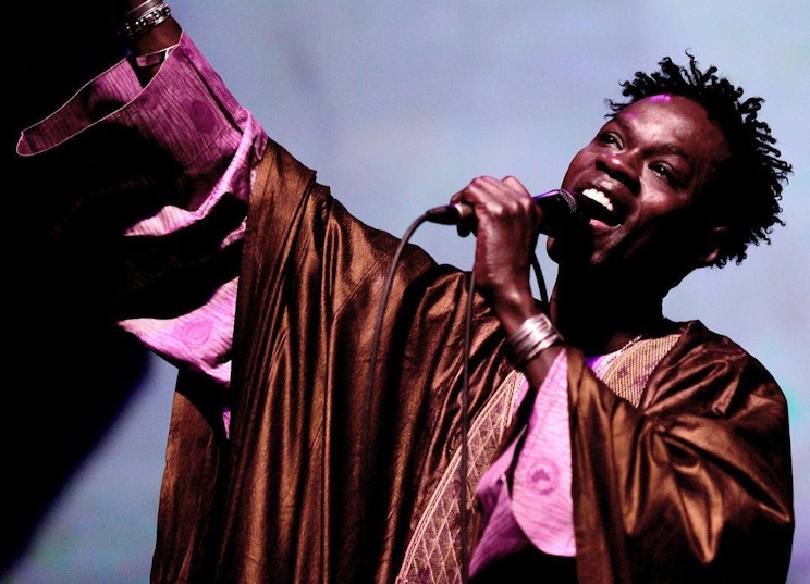 Le chanteur sénégalais Baaba Maal (Photo) : Philip Ryalls