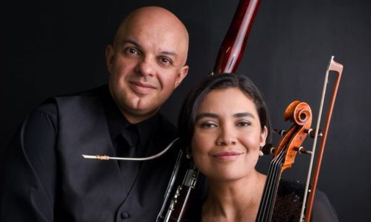 Fernando Zúñiga-Chanto and Orquídea Guandique-Araniva are the featured guest artists for the 2024 International Duo Symposium. Photo: Facebook