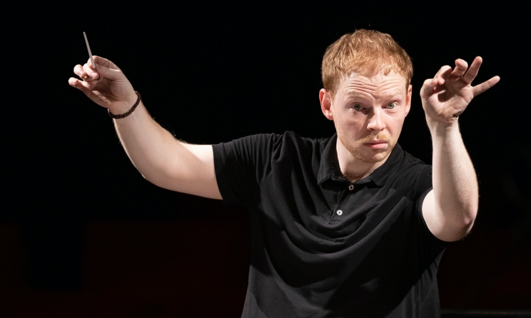 Conductor and 2021 Malko Competition winner Dmitry Matvienko.