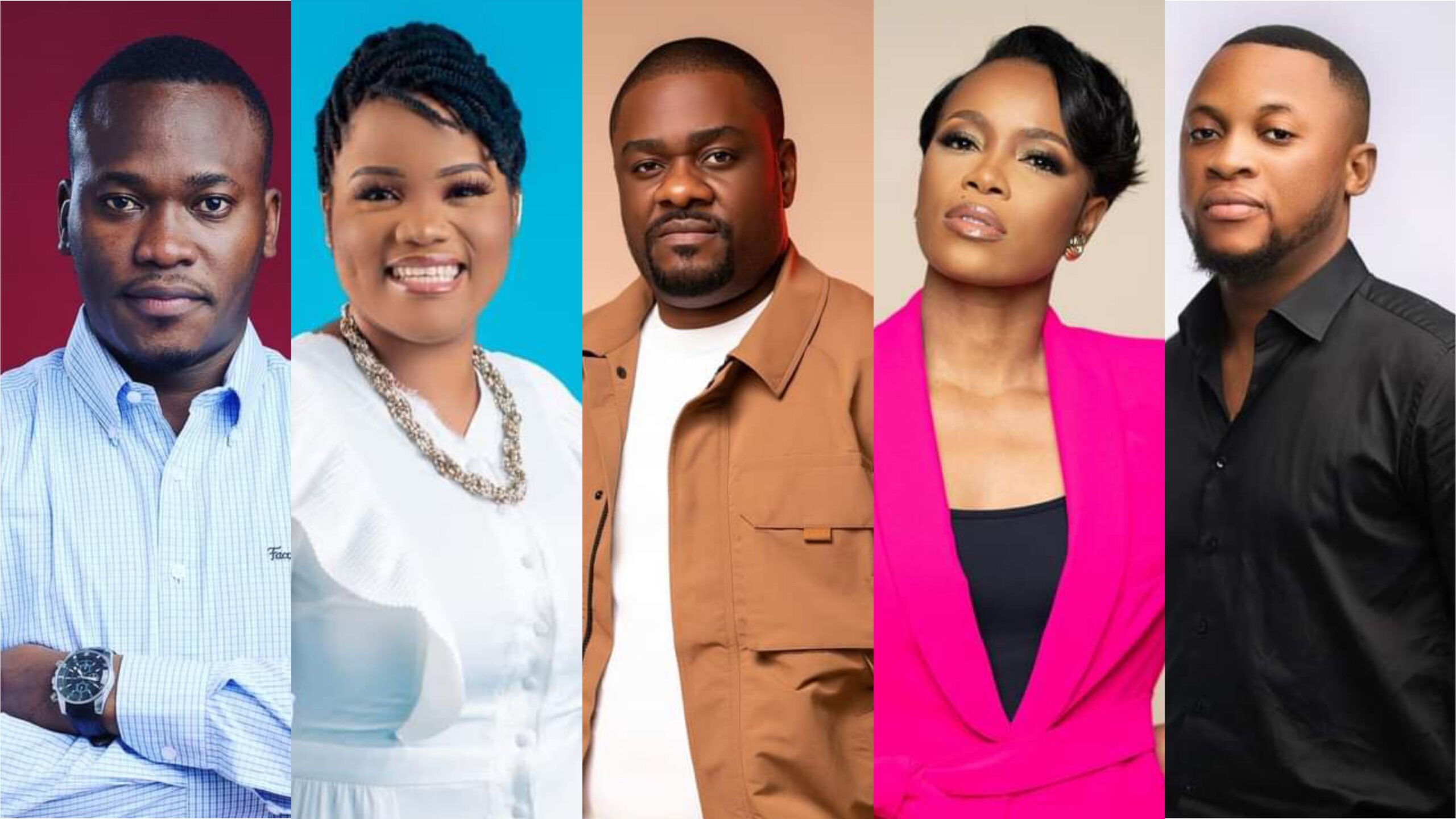(Photo) : Nick David, Ruth Pala, Mike Kalambay, Sandra Mbuyi, Christian Mukuna