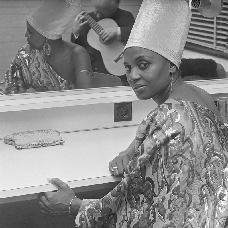 (Photo) : Miriam Makeba, Alger 1969