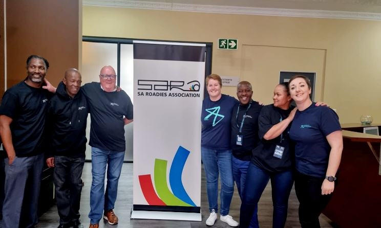 The event was organised by the South African Roadies Association.
