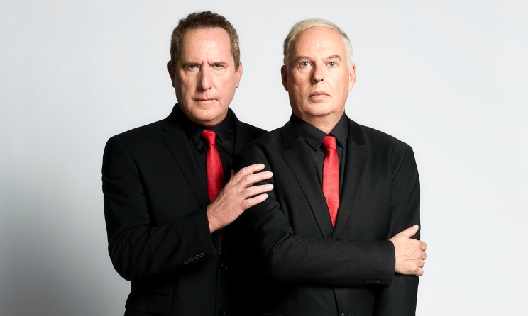 OMV’s Andy McCluskey and Paul Humphreys.