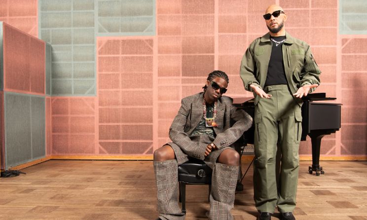 Rema and Swizz Beatz. Photo: Gustavo Soriano.