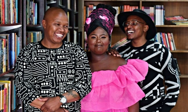 The Soil: Luphindo Ngxanga, Theo Matshoba and Ntsika Ngxanga.