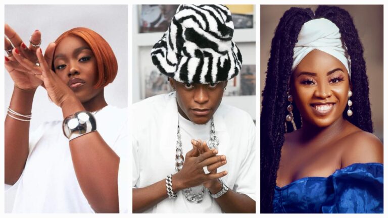 (Photo) : Gyakie, Innoss'B et Krys M