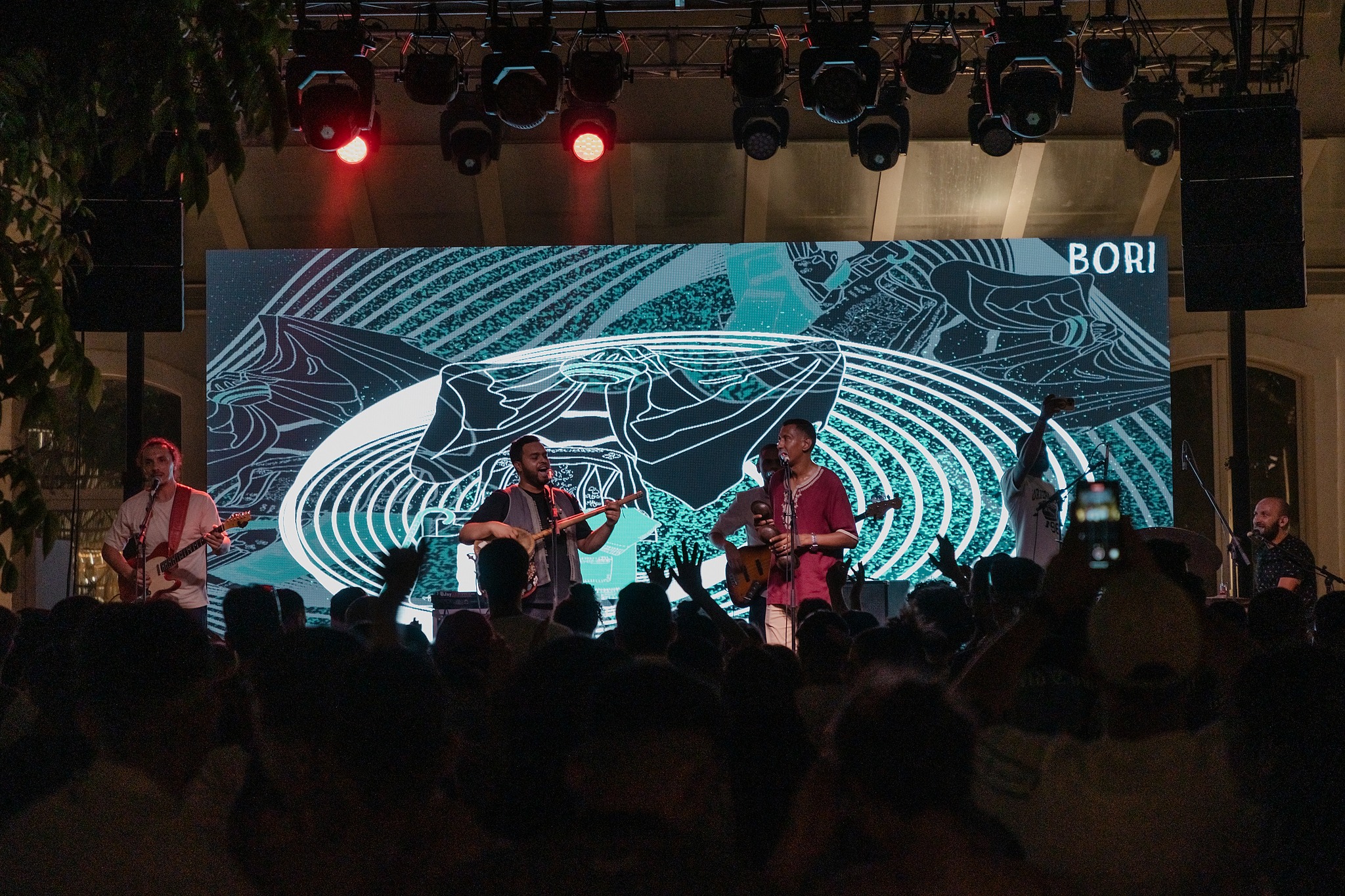 (Photo) : concert à l'Institut Français de Tunis.