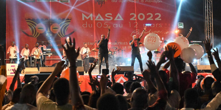 (Photo) : ambiance musicale au MASA 2022.