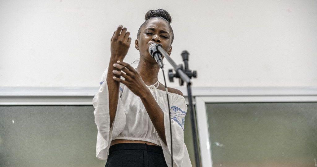 (Photo) : Power to Youth organise un concours de slam au Sénégal.