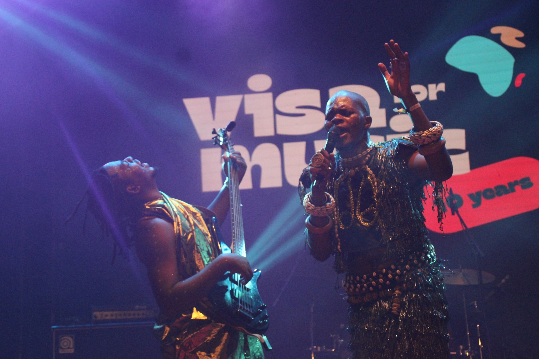 (Photo) : ambiance sur la scène de Visa For Music 2023.