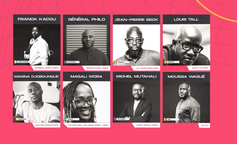Les 35 personnalités influentes de l’industrie musicale en Afrique francophone