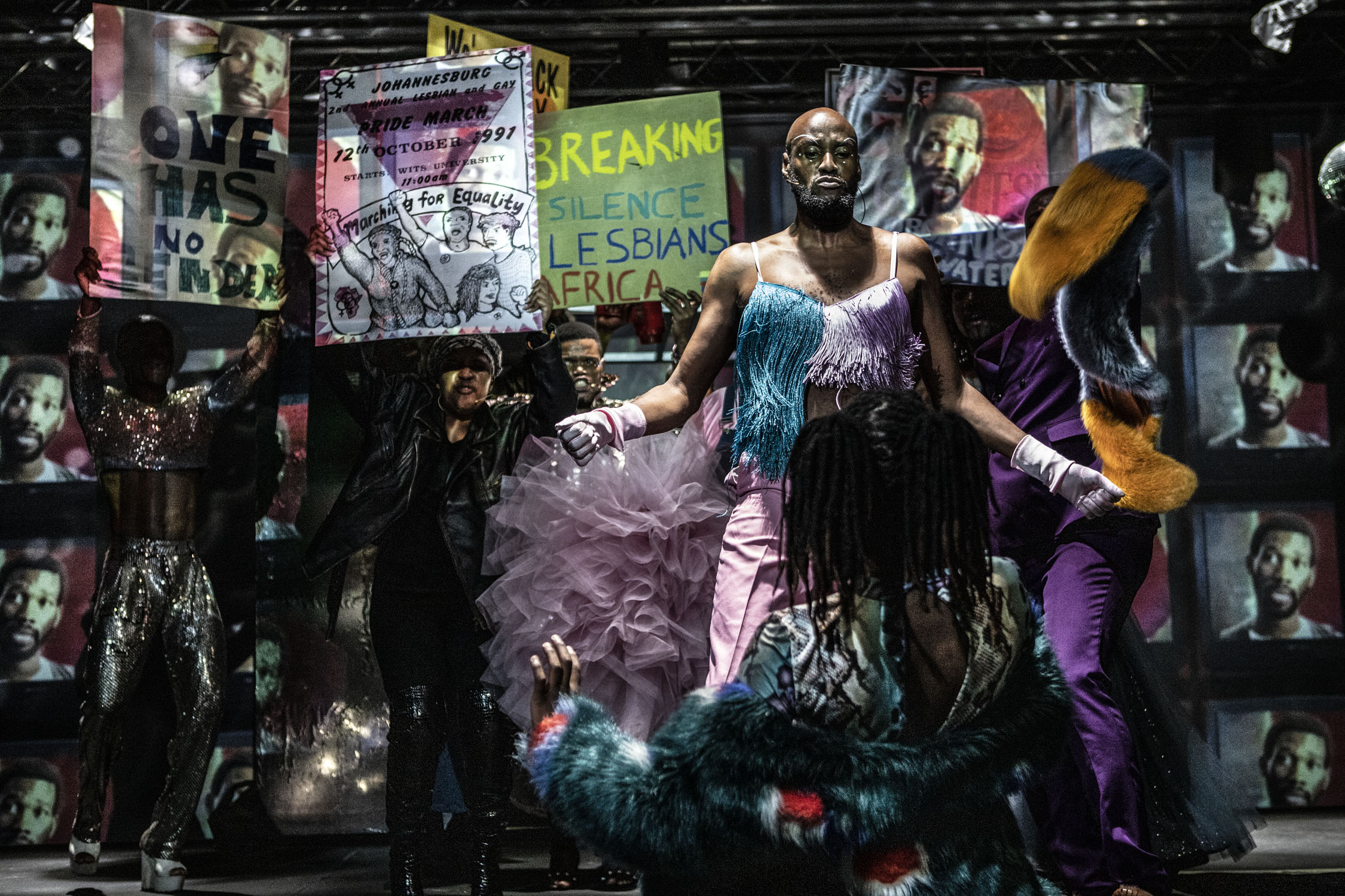 GLOW cast performing Pride-ism. Photo: Mark Lewis.