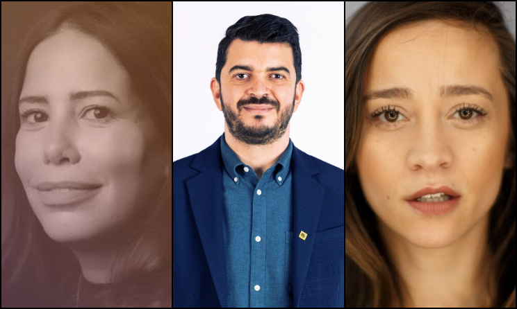 (Photo) : Rym Ben Saida, Oualid Triki et Amira Guetif.