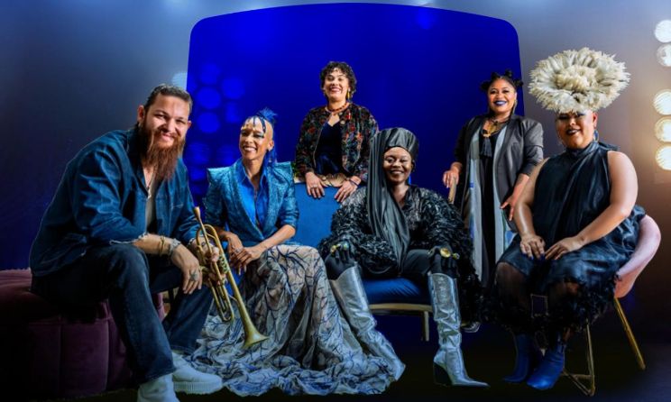 Darren English, Lorin Sookool, Stephanè E Conradie, Zoë Modiga, Kgomotso ‘Momo’ Matsunyane and Angel-Ho.