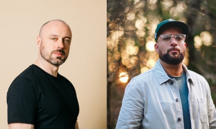 Voloco CEO Patrick Flanagan and BeatStars founder Abe Batshon.