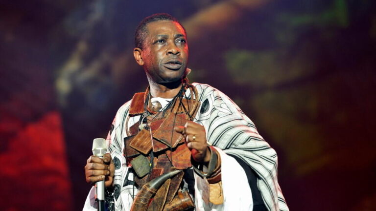(Photo) : Youssou N'Dour sur scène.