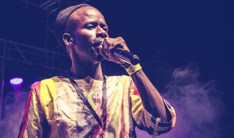 (Photo) : l'artiste Fou Malade, membre du collectif Y en a marre. Digital Factory.