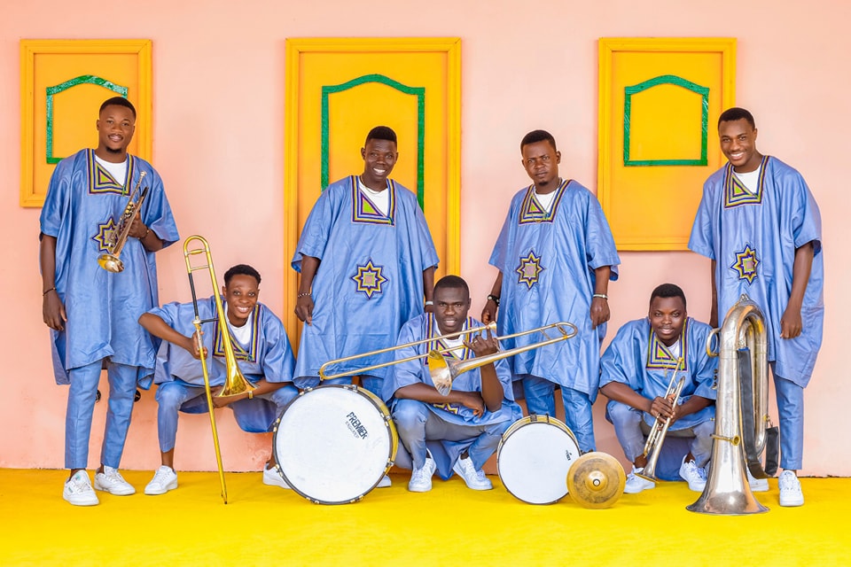 (Photo) : le groupe Harmony's Brass Band a fait partie des têtes d'affiche des shows de l'Institut Français du Bénin en 2023.