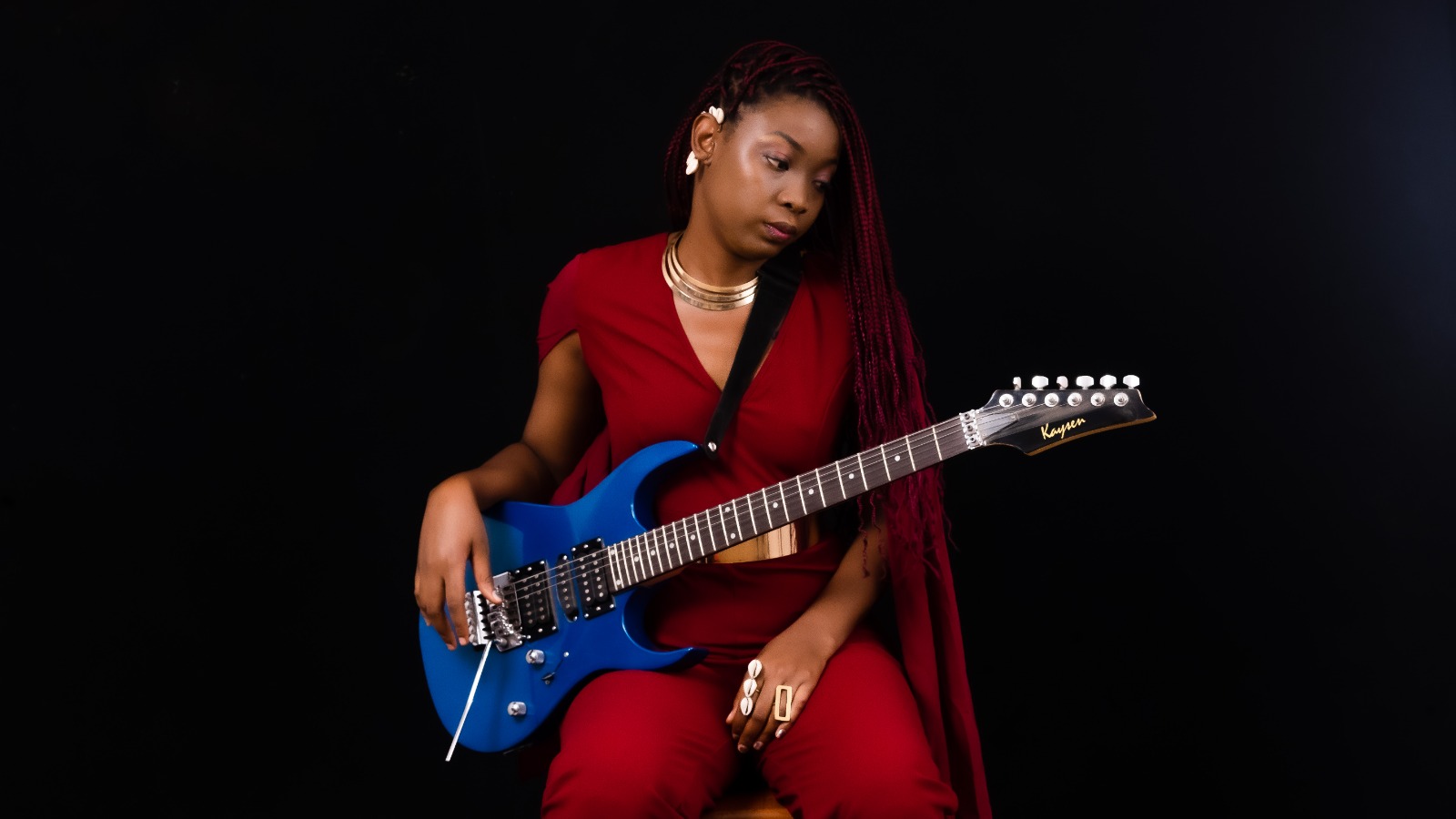(Photo) : la musicienne congolaise Stelle Natty.
