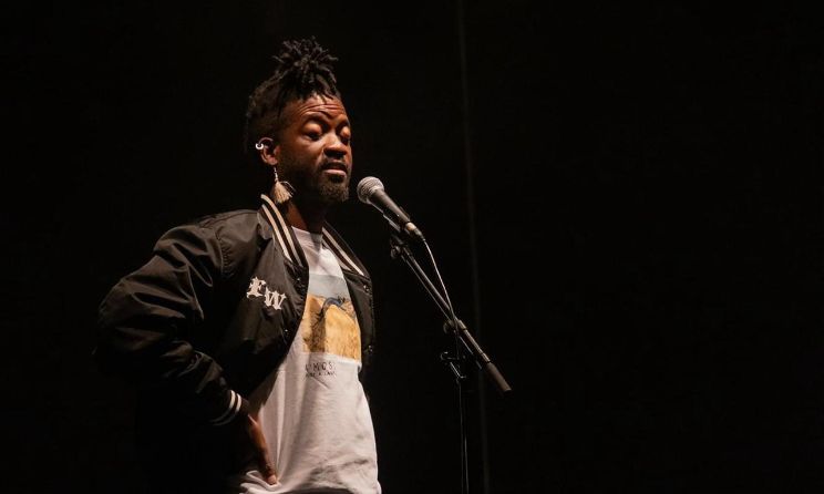 Festival curator A'mosi Just a Label.