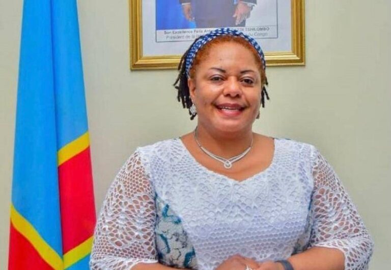 (Photo) : Catherine Kathungu Furaha, la ministre de la Culture en RD Congo.