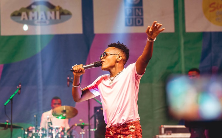 (Photo) : Innoss'B lors de l'édition 2023 du festival Amani