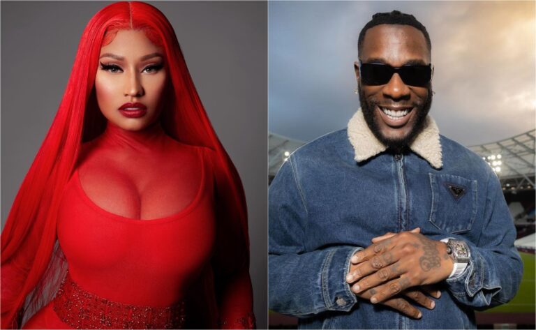 (Photo) : Nicky Minaj et Burna Boy
