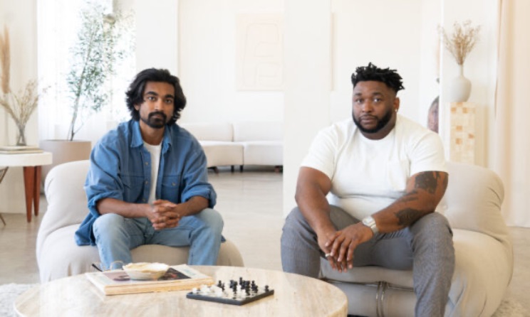 SymphonyOS founders Megh Vakharia and Chuka Chase. Photo: Chris DelVecchio.